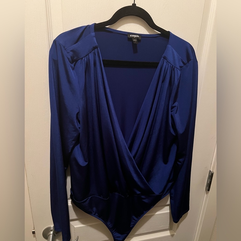 Express long sleeve blue XL